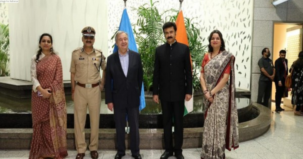 UN chief Antonio Guterres arrives in India on a three-day official visit